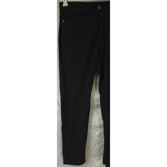 SwissTech mens 30x32 Black Hiking Straight Leg outdoor 6 Pockets Polyester Pants - Picture 4 of 12